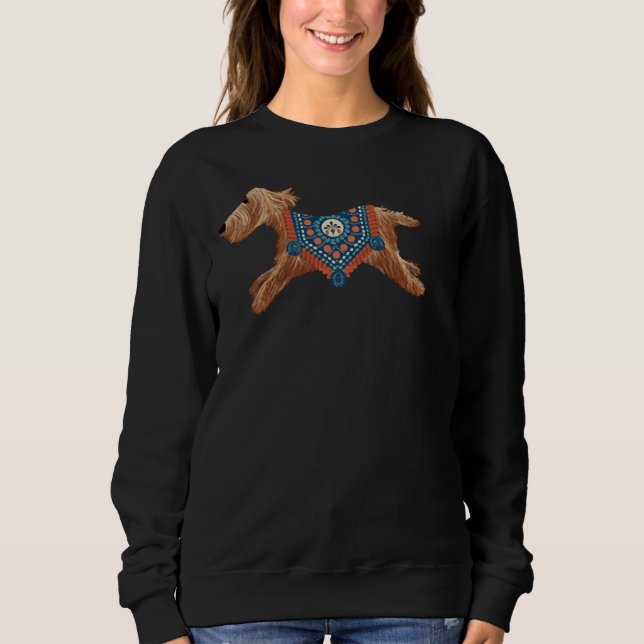 Sweatshirt Poodle imprimé (Devant)