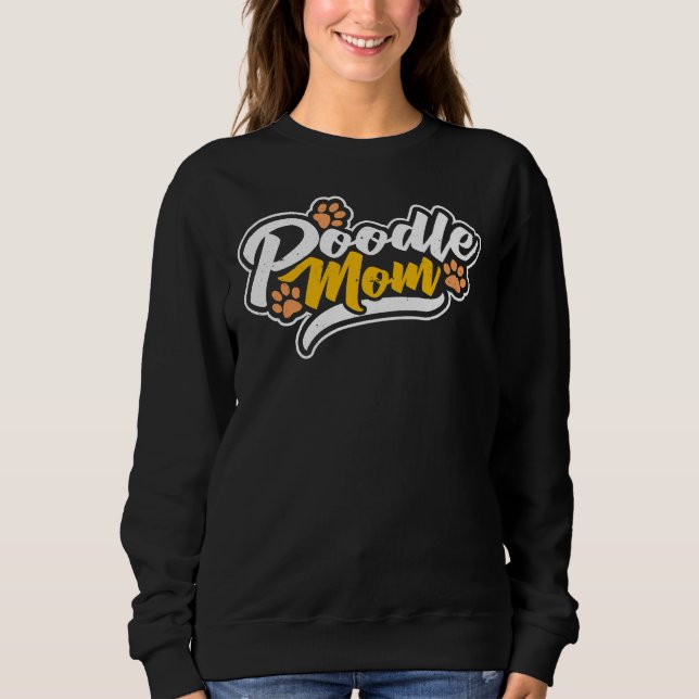 Sweatshirt Poodle Maman Essentiel (Devant)