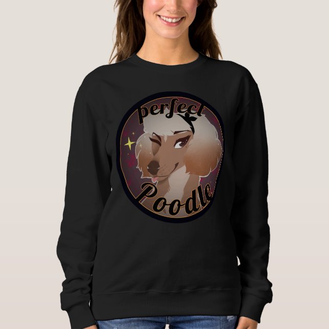 Sweatshirt Poodle parfait (Devant)
