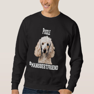 Sweatshirt Poodle Pet Chien Propriétaire Aquarelle Art Design