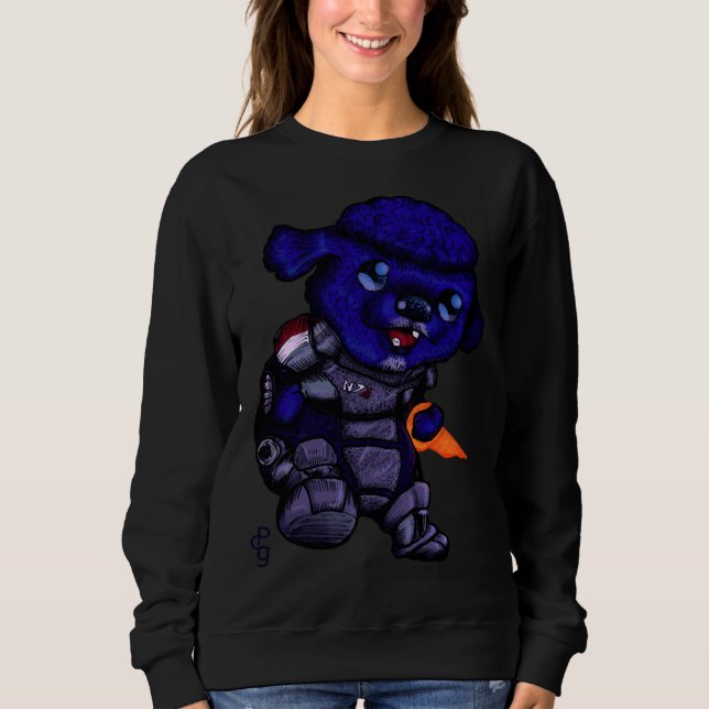 Sweatshirt Poodle Shepard (Devant)