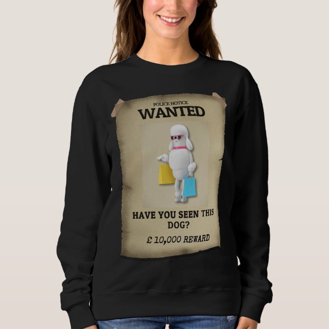 Sweatshirt Poodle T- (Devant)