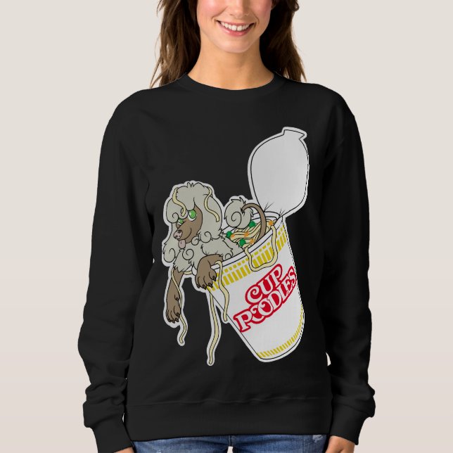 Sweatshirt Poodles de coupe (Devant)