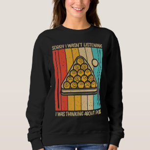 Sweatshirt Pool cool Pour Hommes Billard Snooker Femmes Billa