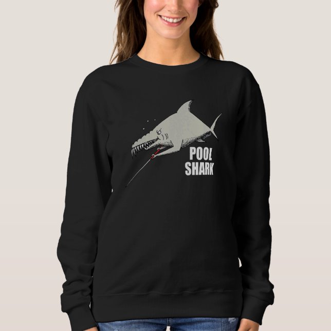 Sweatshirt Pool Shark Billiards Conception Pour Pool Player (Devant)