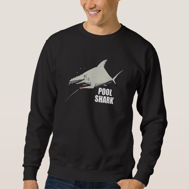 Sweatshirt Pool Shark Billiards Conception Pour Pool Player (Devant)