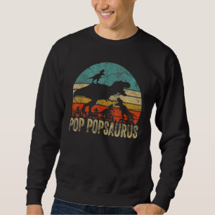 Sweatshirt Pop Pop Dinosaur Pop Popsaurus 3 Deux Enfants Chri