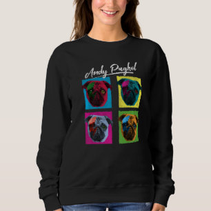 Sweatshirt Pop Puggle Carlin Chien Propriétaire Artiste Chien