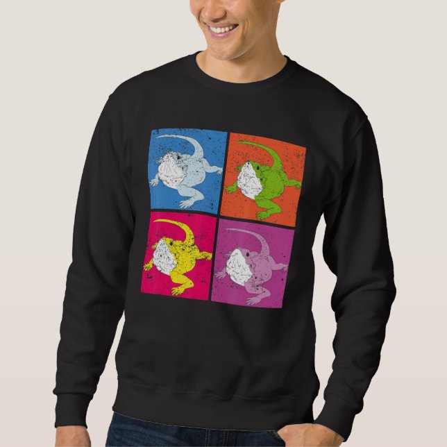 Sweatshirt Pop Reptile Animal Propriétaire Animaux de compagn (Devant)