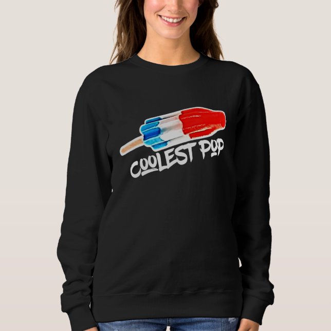 Sweatshirt Pop Rocket Rocket Fusée Popsicle Papa été (Devant)