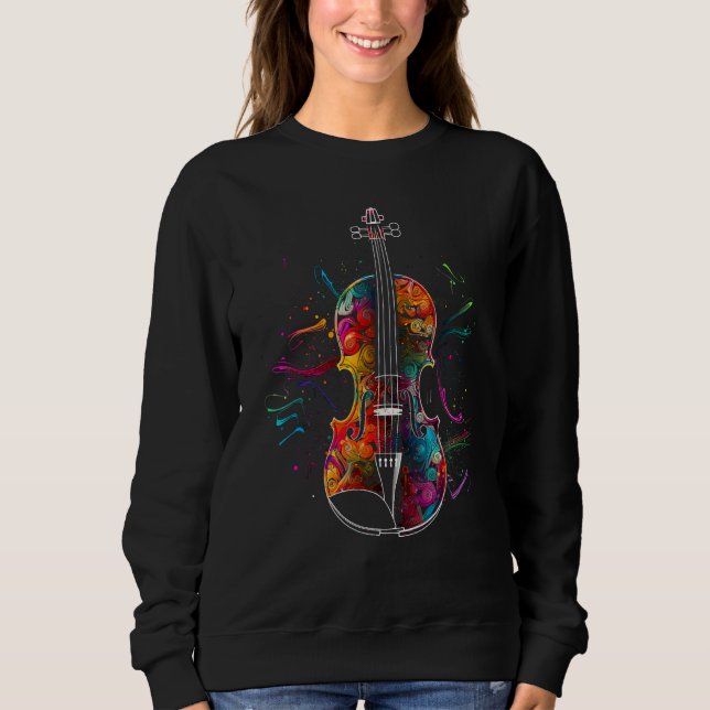 Sweatshirt Pop Violinist (Devant)