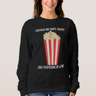 Sweatshirt Popcorn Cool Pour Hommes Papa Sucré Beurré Salé Sn
