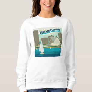 Sweatshirt Port de Milwaukee Wisconsin   Ville de Brew