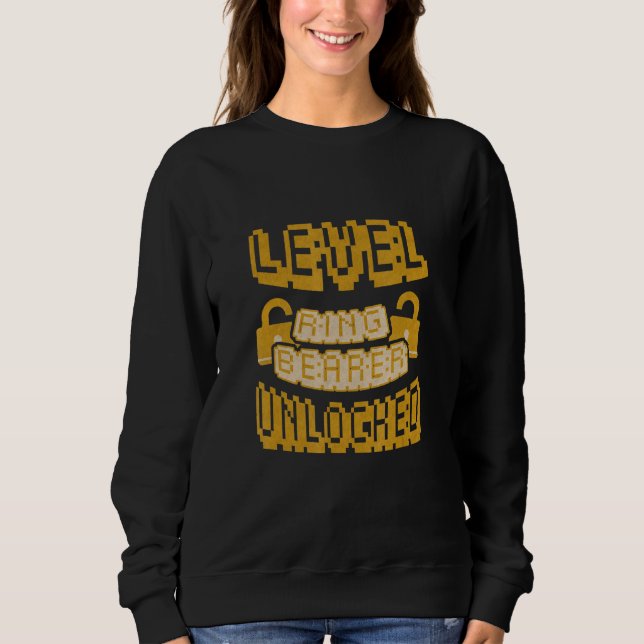 Sweatshirt Porte-bague Mariage de sécurité Cotillion Ring (Devant)