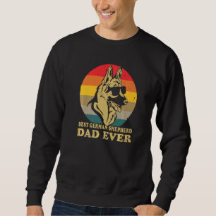 Sweatshirt Porte-chien Vêtements Meilleur Berger Allemand Pap