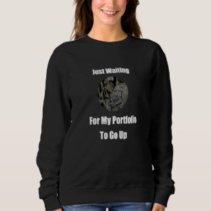 Sweatshirt Portefeuille Stock Crypto Squelette Sur Le Banc Me
