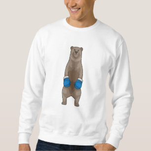 Sweatshirt Porter comme boîte avec gants de boxe