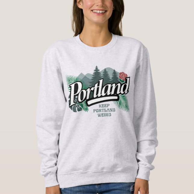 Sweatshirt Portland Oregon (Devant)