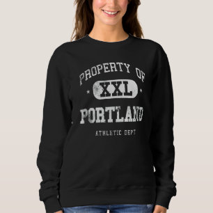 Sweatshirt Portland, propriété Xxl Sport College Athletic Fun