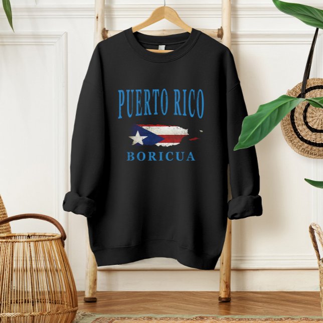 Sweatshirt Porto Rico Boricua (Créateur téléchargé)