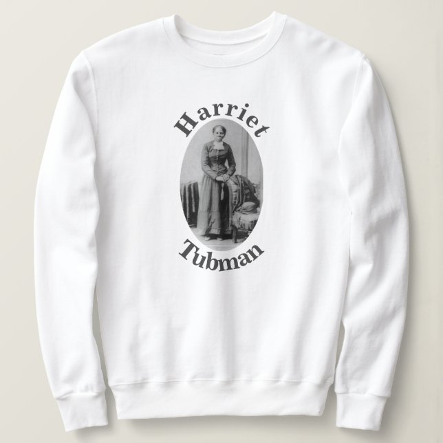 Sweatshirt Portrait Vintage de l'abolitionniste Harriet Tubma (Design devant)
