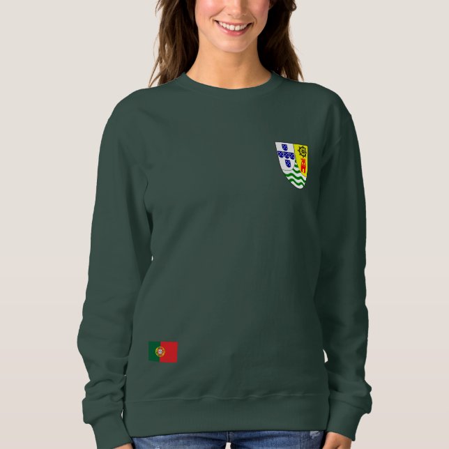 Sweatshirt Portuguese Heritage Emblem – India Portuguesa (Devant)