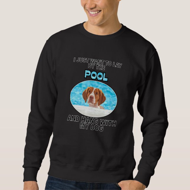 Sweatshirt Pose Par Piscine Et Hang W Brittany (Devant)
