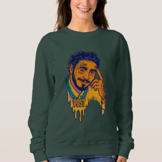Sweatshirt Post Malone Vibes Graphic Top