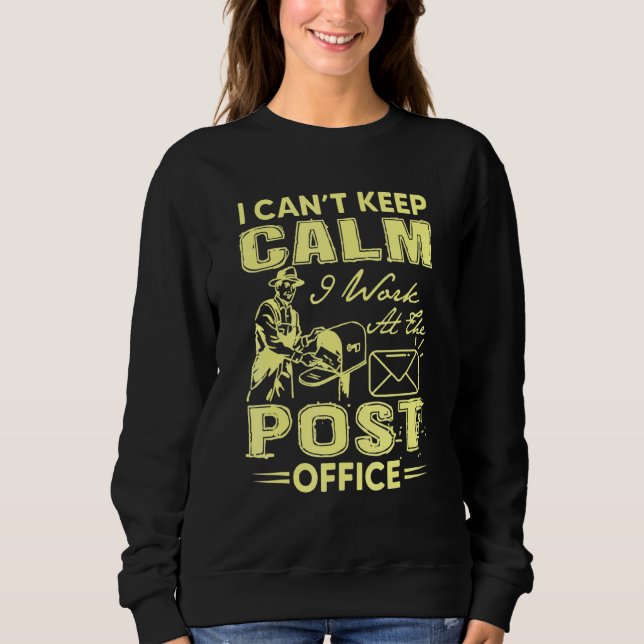 Sweatshirt Poste de travail Transporteur de courrier Mailman  (Devant)