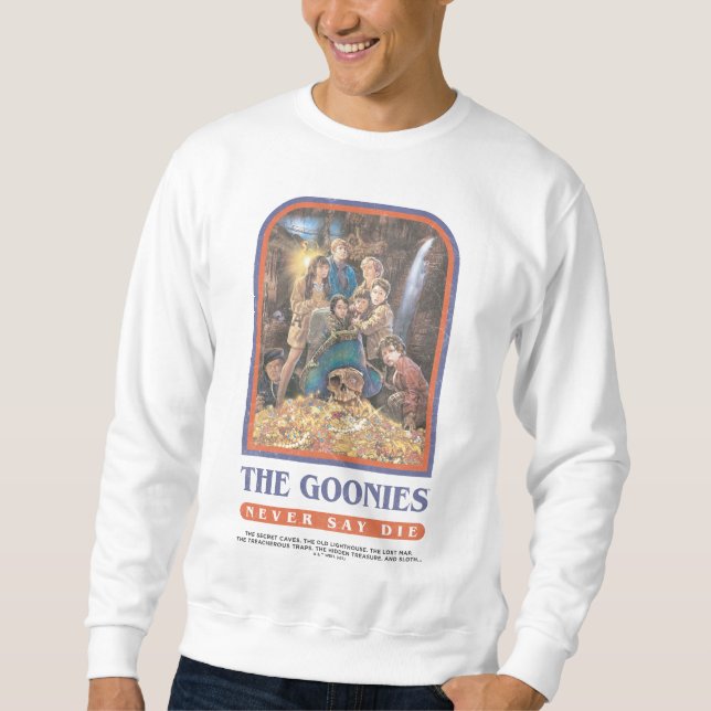 Sweatshirt Poster de l'anniversaire du trésor des Goonies (Devant)