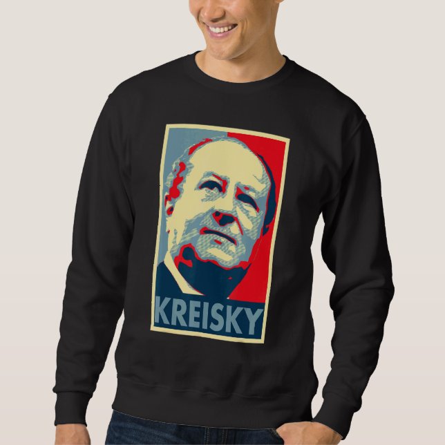 Sweatshirt Poster de sélection Kreisky (Devant)