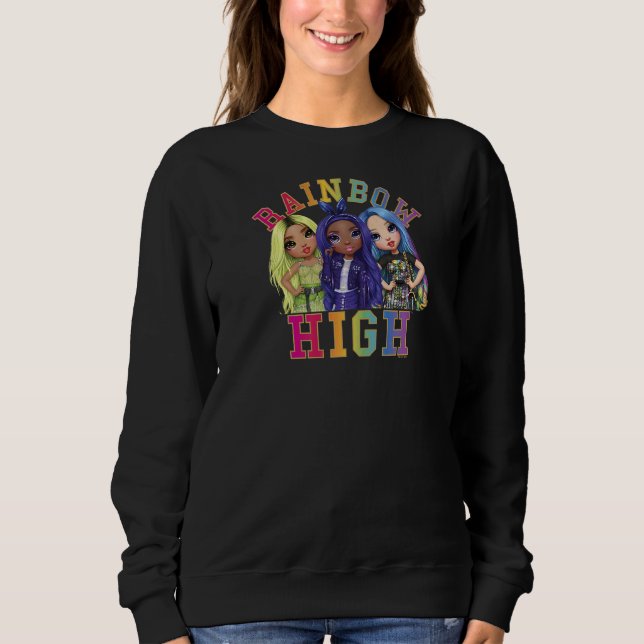 Sweatshirt Poster Rainbow High Friends Lineup (Devant)