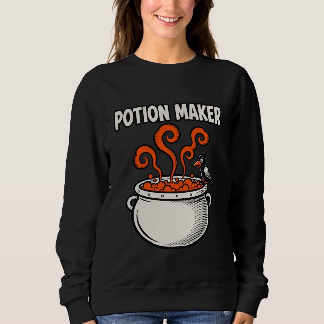 Sweatshirt  Potion Maker Witchy Comic Tee (Devant)