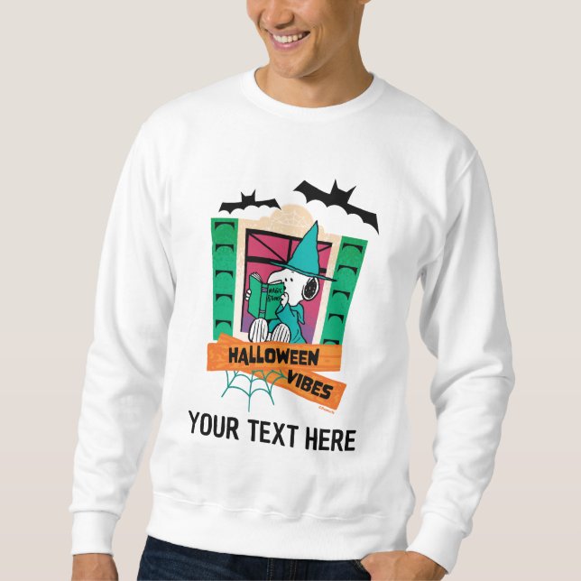 Sweatshirt Potions Magiques de Snoopy Halloween (Devant)