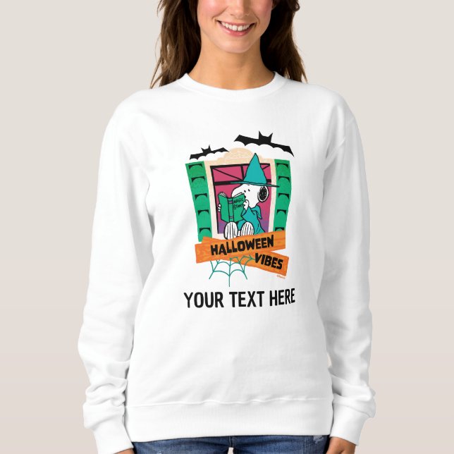 Sweatshirt Potions Magiques de Snoopy Halloween (Devant)
