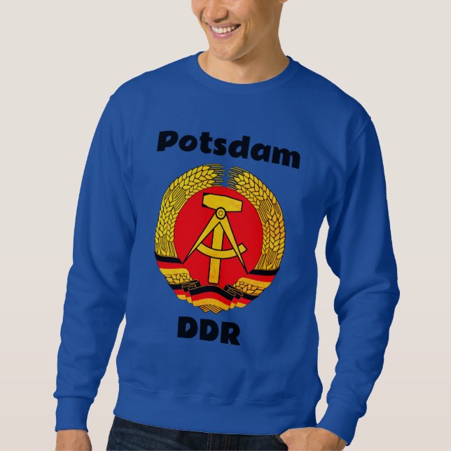 Sweatshirt Potsdam, Allemagne de l'Est (République démocratiq (Devant)