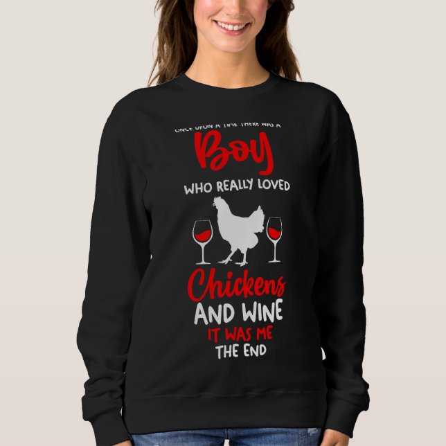 Sweatshirt Poulet de bière mâle (Devant)