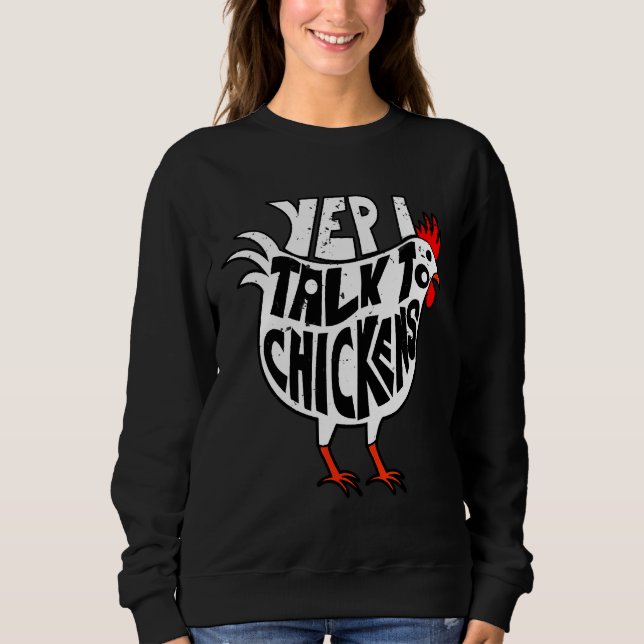 Sweatshirt Poulet De Gif Agricole (Devant)