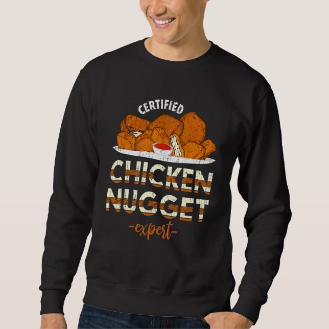 Sweatshirt Poulet de poulet de l'expert de restauration rapid (Devant)