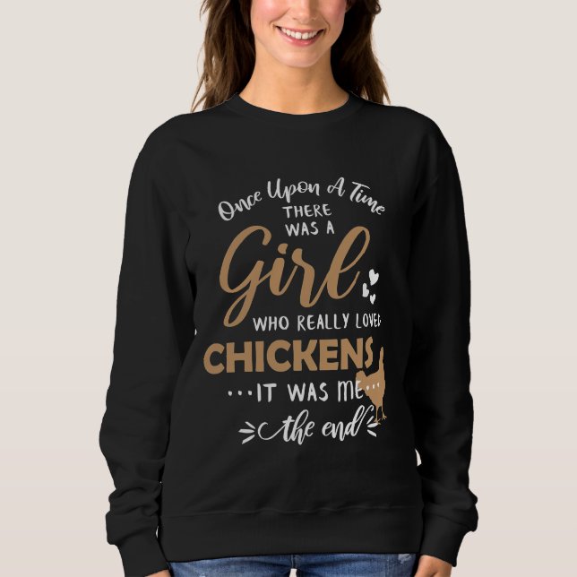 Sweatshirt Poulet de poulet pour les amateurs de poulet (Devant)