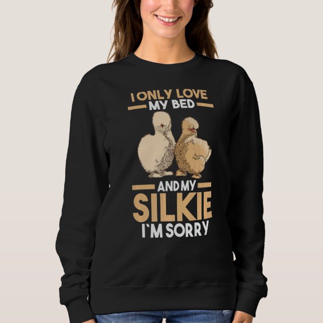 Sweatshirt Poulet de soie dormant (Devant)