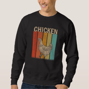 Sweatshirt Poulet démangé Hommes Femmes Enfant Cute Poulet Re