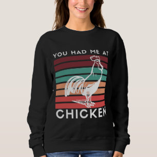 Sweatshirt Poulet vintage