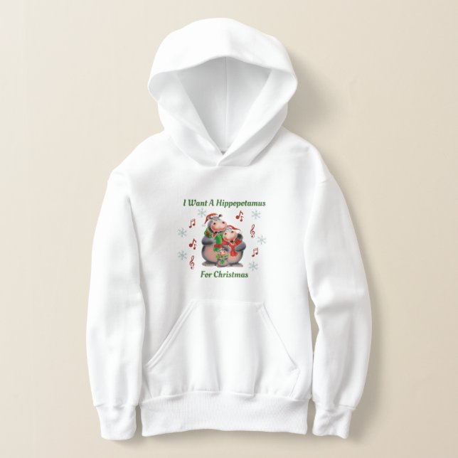 Sweatshirt pour enfants de Noël (Poser)