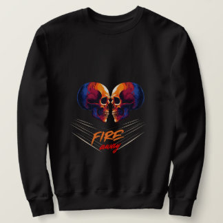 Sweatshirt pour hommes à graphisme audacieux de cr