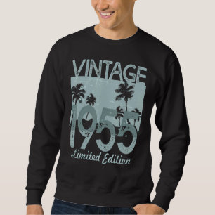 Sweatshirt pour hommes et femmes nés en ou millésime 1955