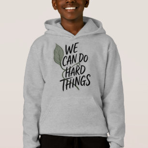 Sweatshirt pour jeunes "Nous pouvons faire des cho