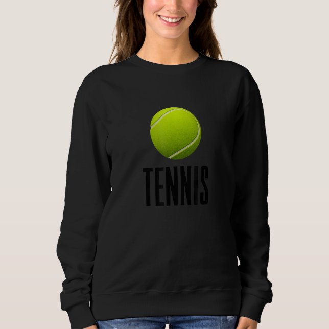 Sweatshirt Pour Le De Tennis Profitez Du Design Graphique De  (Devant)