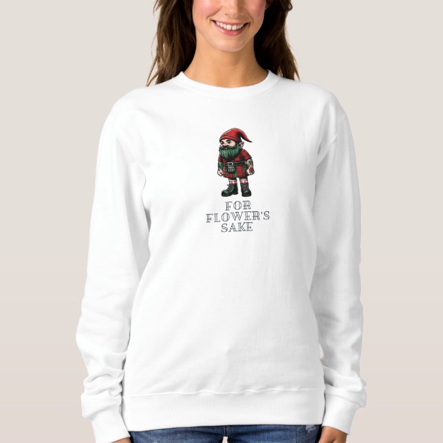 Sweatshirt Pour le saké de Flower Gnome Jumper (Devant)