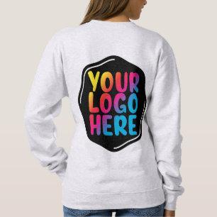 Sweatshirt Pour sa maman Nouvelle maman Ajoutez votre logo ic